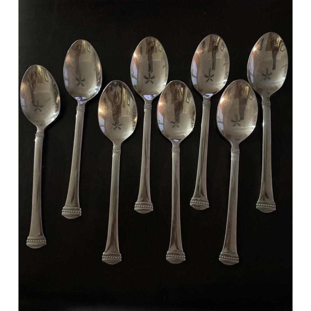 Towle‎ Beaded Classique Flatware Soup Tablespoon (Set of 8) FW15